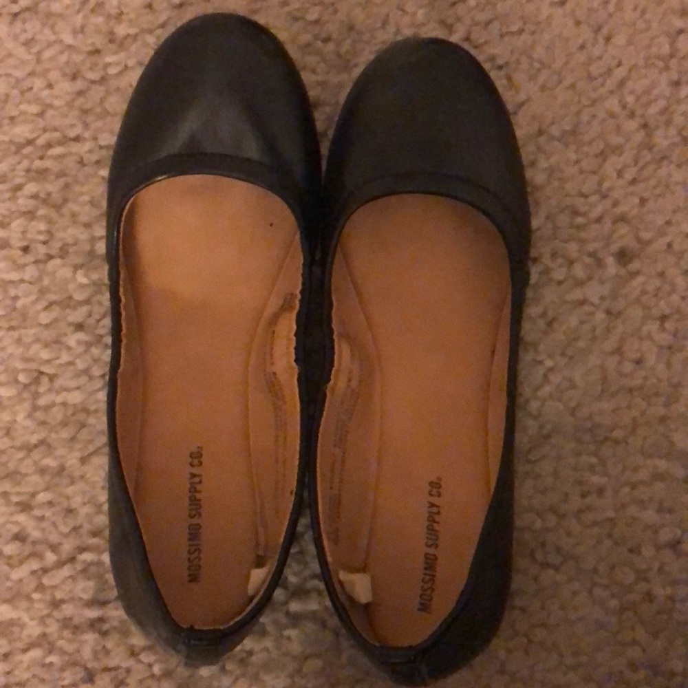 Black flats size 6.5